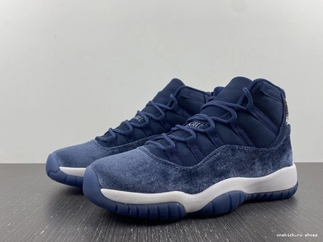 Cheap VELVET NAVY MIDNIGHT AIR 11 JORDAN WMNS AR0715-441 0713